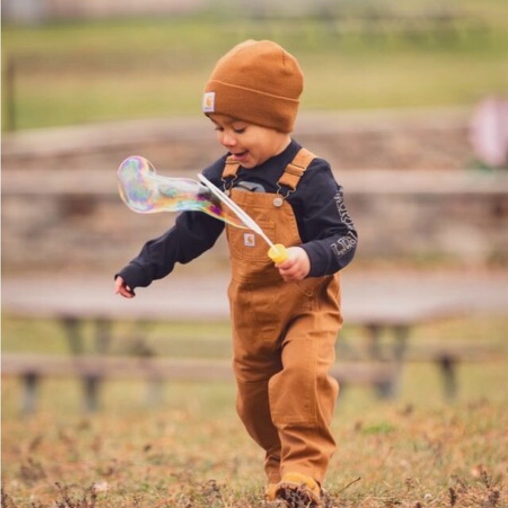 Carhartt Toddler Brown Overalls 24mo